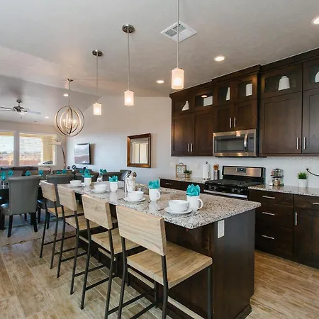 Paradise Village 78 L Desert Mountain Oasis Bbq Grill, Fire Pit, Community Resort Style Pool And Water Park